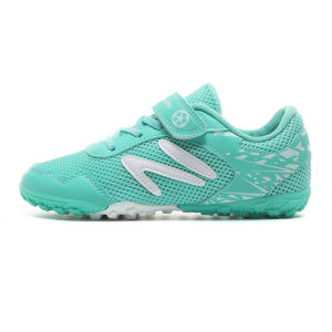 Childrens breathable soccer shoes with snap-on velcro cleats TF Youth student outdoor training shoes