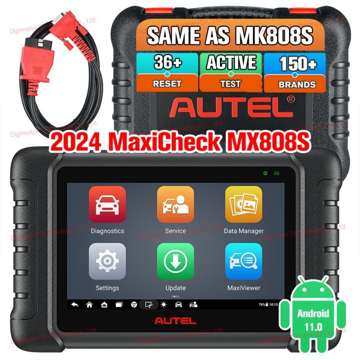 Autel MaxiCheck MX808S Car Diagnostic Same As 808S OBD2 Scanner Bi ...