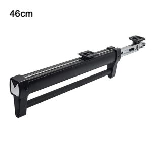 ELITEDEALSHUB Aluminum Alloy Clothes Storage Rod Space Saving Foldable Extendable Hanging Efficient Extendable Clothes Rail Wardrobe