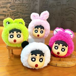 New Crayon Shin-Chan Cartoon Plush Keychain Backpack Accessories Bag Pendant Fashion Decor Toy Children Gift
