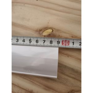 รางสอดป้ายราคาหน้าชั้นวางของ แบบสอดราคา+กันตกในตัว ป้ายPVC ป้ายราคา กันตก (ยกแพ็คๆละ 10 อัน)