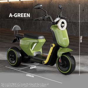 6V KIDS TWO SEAT MOTOR BDL-688 Electric Ride On Motor rechargeable battery bike electronic motorcycle motorbike