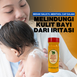 Bedak Gatal Salicyl Menthol Cap Gajah Untuk Gatel Biang Keringat Anak Bayi Dan Dewasa Gatel2