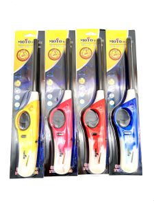 ปืนจุดเตาแก๊ส ที่จุดเตายิงแก๊ส MOTO คละสี (ยกลัง 120 ชิ้น) 10 แพ็ค