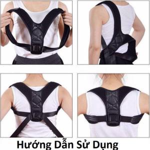 Đai Đeo Chống Gù Lưng Thoáng Khí Điều Chỉnh Tư Thế Cao Cấp Cho Dân Văn Phòng Và Học Sinh đai tập gym