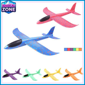 Childrens DIY Hand Throwing Airplane Toy Glider Fighter Flying Toy Foam Airplane Model Outdoor Game Party Bag Fillers