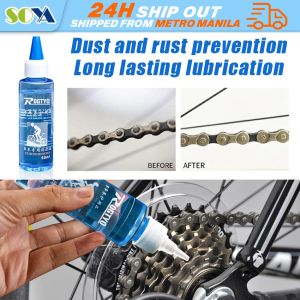 60ml Bike Chain Cleaner Lubricant Bicycle Chain Lubricant Dry Lube Chain Oil Long-Lasting Bike Chain Oil for Clean Smooth Bicycle Chain Lube Lubricating Oil MTB Road Bike Chain Cleaner Lubricant Repair