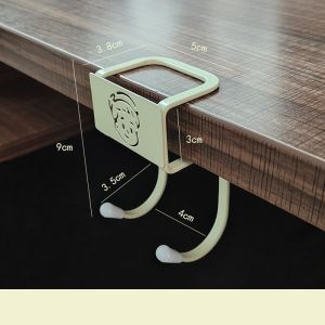 Cantolan Tas Di Meja Gantungan Tas Meja Handbag Table Hook Serbaguna Rak Lepas Pasang Hanger