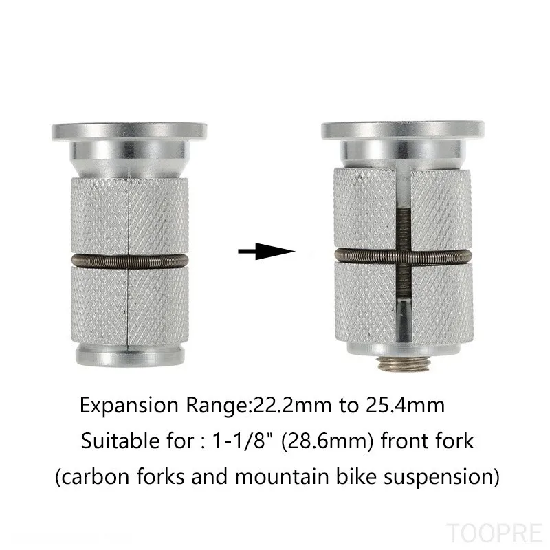 Bicycle Fork Headset Stem Top Cap Carbon Compression Plug Star Nut
