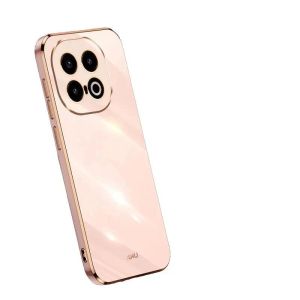 เคสชุบทอง6D สุดหรูสำหรับ Vivo IQOO 13 12 Pro 5G 2024 IQOO13 VivoIQOO13 1 3เคส TPU แบบนิ่มหลากสีฝาครอบหลังซิลิโคนตัวปกป้องกล้องถ่ายรูปปกป้องทุกส่วนของเครื่อง