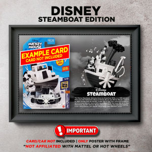 Frame Diecast Disney Steamboat Edition Poster