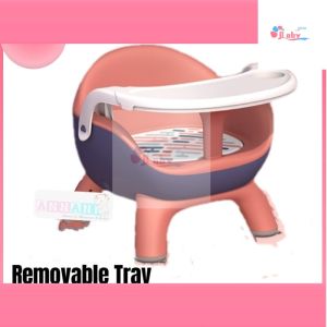 5m-5yBaby Toddler Kids Booster Support Cushion Feeding Dining Stool Chair StoolWaterproof PU Seat