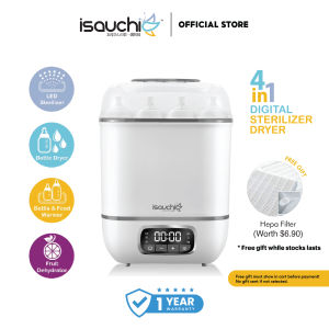 Isa Uchi 4-in-1 Digital Steam Sterilizer & Dryer | 1 Year Warranty