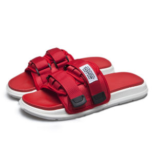 Summer Korean-Style New Casual Beach Couple Slippers For Women Trendy Thick-Soled Outdoor Wear Fashionable For Students