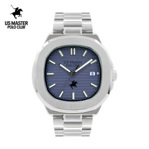 นาฬิกาข้อมือผู้ชาย US Master Polo Club รุ่น USM-230602 ขนาดตัวเรือน 41 มม. รุ่น USM-230702 ขนาดตัวเรือน 43 มม กรอบ สาย ตัวเรือน Stainless steel
