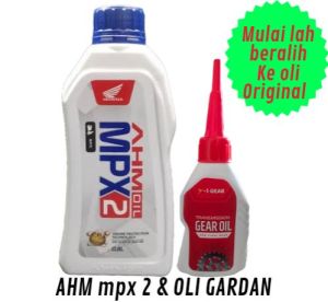 OLI MPX 2 065 LITER & OLI GARDAN ORIGINAL