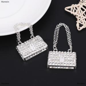 [COD] Homein Metal Chain Handbag Pack Doll Bag Miniature Shopping Handbag For Clothes Dollhouse Miniature Kids Toy