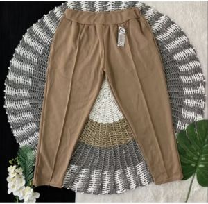 CELANA PANJANG MURAH WANITA REMAJA JUMBO VARIASI GARIS DEPAN -DOTTY PANTS WANITA TERBARU-CELANA PANJANG PUTIH WANITA KEKINIAN -PANTS PUTIH WANITA