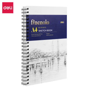 Deli EC275 A4 finenolo sketchbook side loading/top loading 60 Sheets 1PC