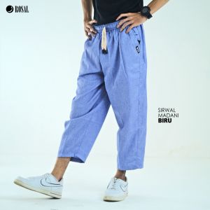 SIRWAL MADANI by ROSAL Casual Celana Santai Pangsi Cingkrang Sunnah Pria Ikhwan