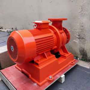 Mesin Pompa Dorong XBD/ISW65L-160/4KW Air 4kw 5.5Hp Fire Pump 2.5" Hydrant Pompa Pendorong 3 Ph