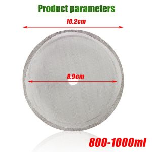 Alat Pembuat Kopi French Press Bahan Stainless Steel Mesh Bisa Dilepas