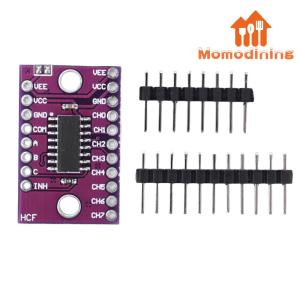 [Momodining] โมดูลตัวเลือก8ช่องสัญญาณอนาล็อกหลากหลาย74HC4051 CD4051เข้ากันได้กับ Arduino และระบบเสียง DIY