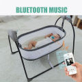 KIDONE  Kursi roket bayi otomatis listrik Bouncer baby music remote Swing Rocker Cradle Electric Rocking Chair Chairs Infant To Toddler Crib Auto On Sale baby rocker infant to toddler baby rocker infant to tooddler baby swing  duyan electric rocker. 