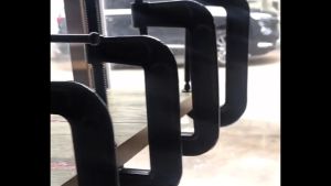 G-shaped Clip Mini C Fixture with Sliding T-shaped Handle Woodwork Welding Metal Workpieces Clamp