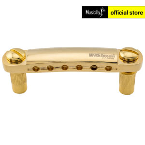 Wilkinson M Series 52mm(2-3/64 inch) Tune-O-Matic Stop Tailpiece for Les Paul SG Style Electric Guitar