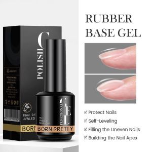 Born Pretty Base Top Coat Matte Reinforcement Gel Function Gel Polish Soak Off Uv Led Nail Art Manicure 15ml