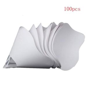 3D Printer Paper 50Pcs/100Pcs PLA Photocuring Consumables UV Resin Accessories Thicker Paper Funnel