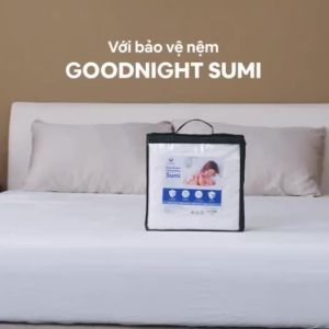 Ga Chống Thấm Goodnight Sumi Ga Bo Chun Chống Nước Cho Bé và Mẹ ngăn ngừa vết bẩn hiệu quả