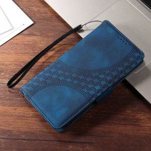 Trường hợp đối với Samsung Galaxy S25 S24 S23 S22 cộng với Ultra FE cạnh hoa thời trang da dập nổi ví có khe đựng thẻ lật Folio shatterproof Ốp điện thoại có dây đeo