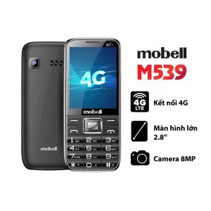 Điện thoại Mobell M539 4G có chức năng Ghi âm cuộc gọi  - Hàng chính hãng