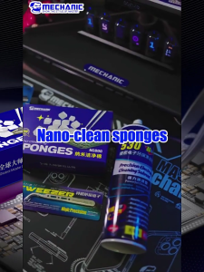 Làm sạch hiệu quả chất tẩy rửa bọt biển hiệu quả mà không cần hóa chất phù hợp với hình dạng khác nhau và bề mặt