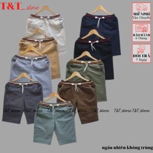 Quần Short Nam Kaki Cao Cấp Co Giãn Mềm Mại Mịn Màng Không Xù Lông Không Phai Màu Quần Short Nam Lưng Thun Dây Rút Quần Short Nam Dạo Phố Và Đi Du Lịch - Lazada