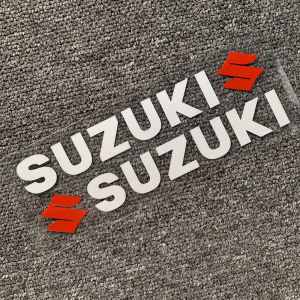 A Set of Reflective Motorcycle Sticker Fuel Tank Emblem Motorcycle Body Decals For SUZUKI
