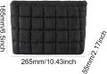 Puffy Quilted Makeup Bag Cosmetic Bags Travel Cute Puffer Solid Toiletry Organizer Y2K Trendy Aesthetic Makeup Brushes Storage Bag Makeup Case. 
