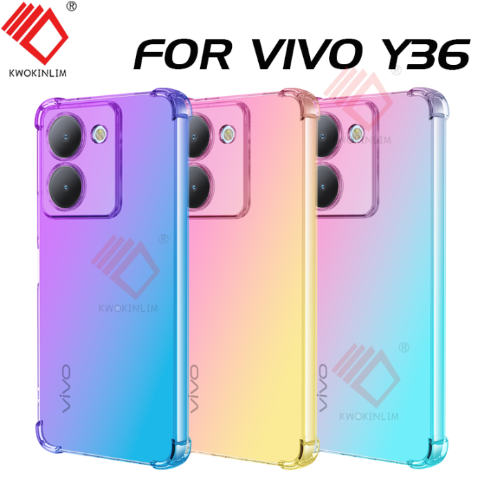 Phone case For VIVO Y36 Phone Casing shockproof cover VIVO Y36 4G/5G  potective sleeve Soft matching Color design