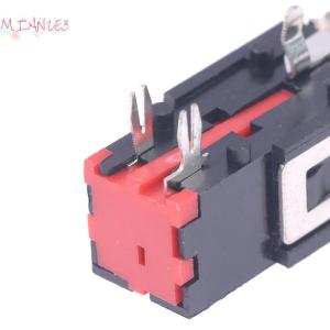 【E-WOITD】 2PCS 6.35mm Audio Jack 3Pin Stereo Audio Socket Microphone Welding Line