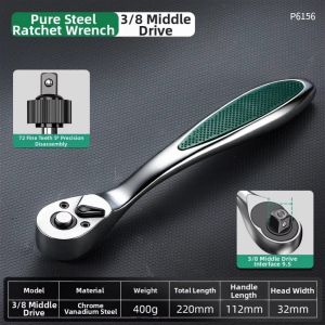 LZHDP 72 Răng Cờ lê ratchet 1/2 1/4 3/8 Bay lượn Cấp công nghiệp Cờ lê hai chiều Chuyên nghiệp Có thể điều chỉnh Cờ lê ratchet nhanh Dụng Cụ Sửa Chữa