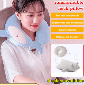 Dualpurpose Ushaped Pillow for Neck and Head Rest