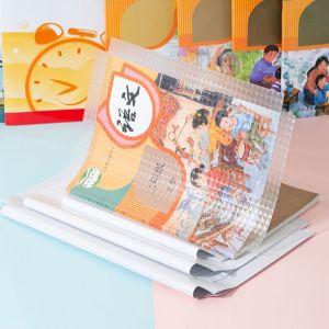 [34x25] XẤP 10 Tờ Decal Bao Tập / Decal Dán Vở / Bọc Vở / Dán Tập Sổ A5 Kích Thước 34cm x 25cm Loại Dày Chống Nước