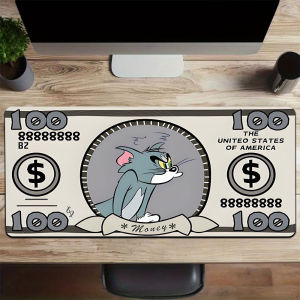 1pc Cartoon paper currency Large Mouse Pad computer mat Desk Mat keyboard mat Office Gaming Table Mat