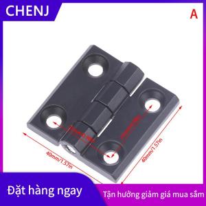 CHENJ Bản lề gấp hình vuông Hợp kim kẽm 4040/5050/6060 bản lề gắn bề mặt