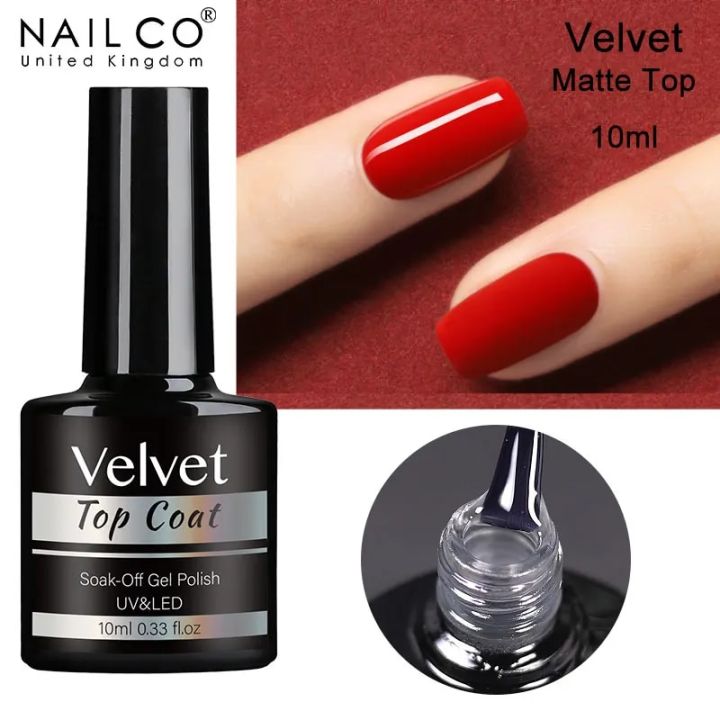 Velvet Matte Matt Nail Polish Top Coat Velvet Top Coat MATT VELVET