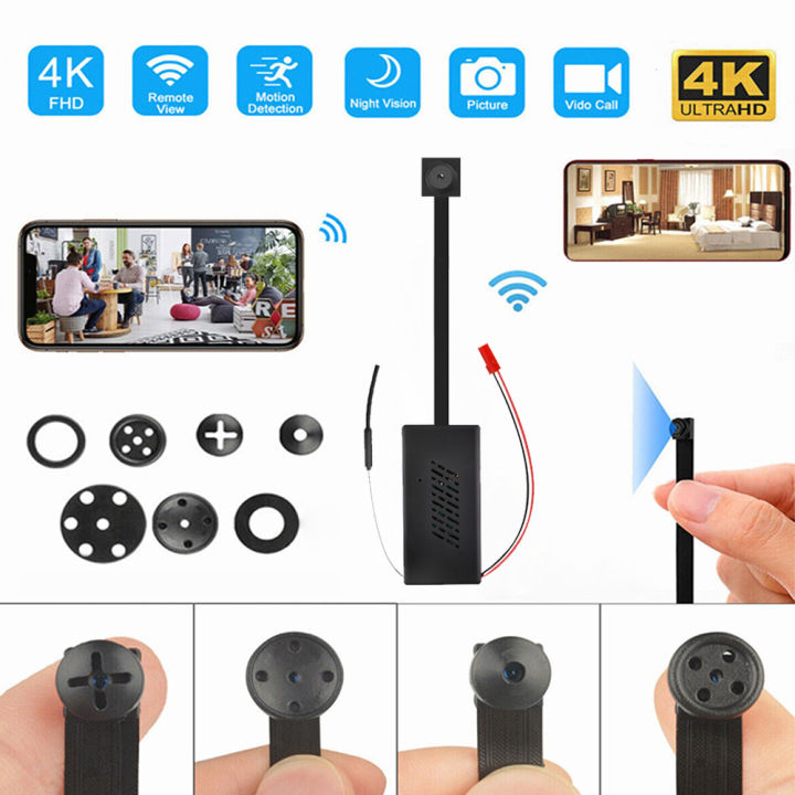 WIFI Mini Camera Module 1080P HD Remote Viewing Wireless Hidden Spy ...