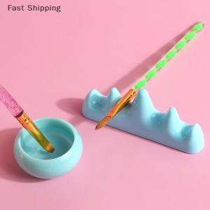 🔥🔥🔥sjqgqx NGHỆ THUẬT móng tay bàn chải sạch Nhựa Chủ UV Acrylic Gel bút Nồi sữa Rửa chén Rửa chén bàn chải móng tay chủ chuyên nghiệp công cụ móng tay