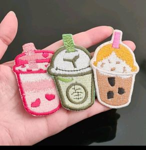Patch Boba strawbery Boba macha Boba chocolate